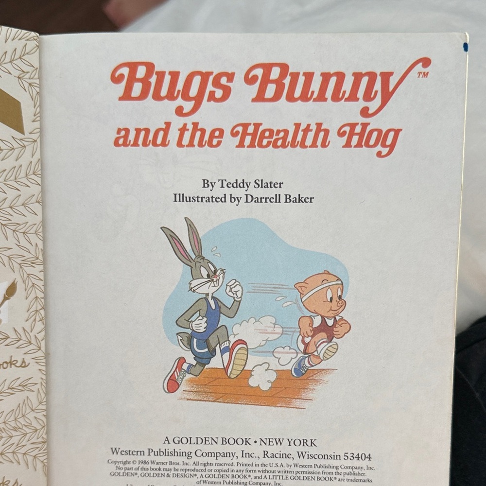 Vintage Bugs Bunny Golden Books - Set of 3 - Picture 9 of 10